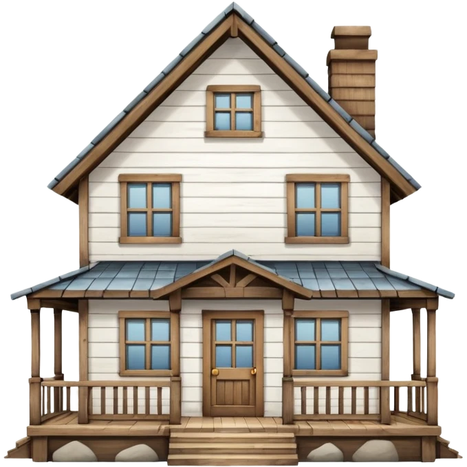 little house, front view emoji