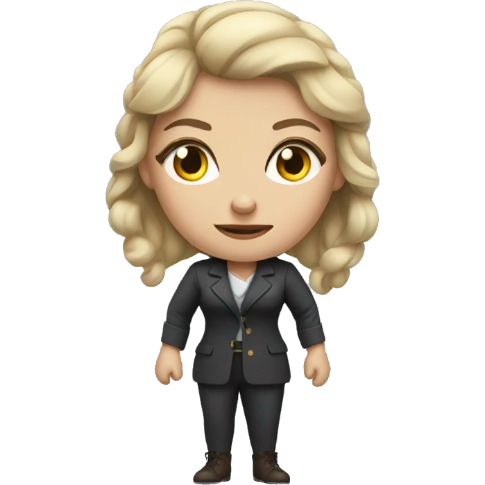 Muscular female sherlock holm emoji