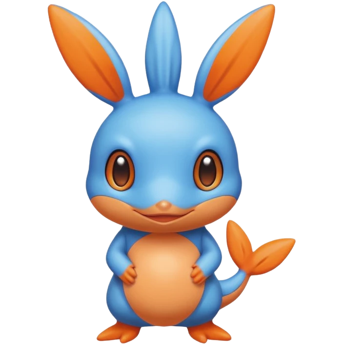 Mudkip (full body) emoji