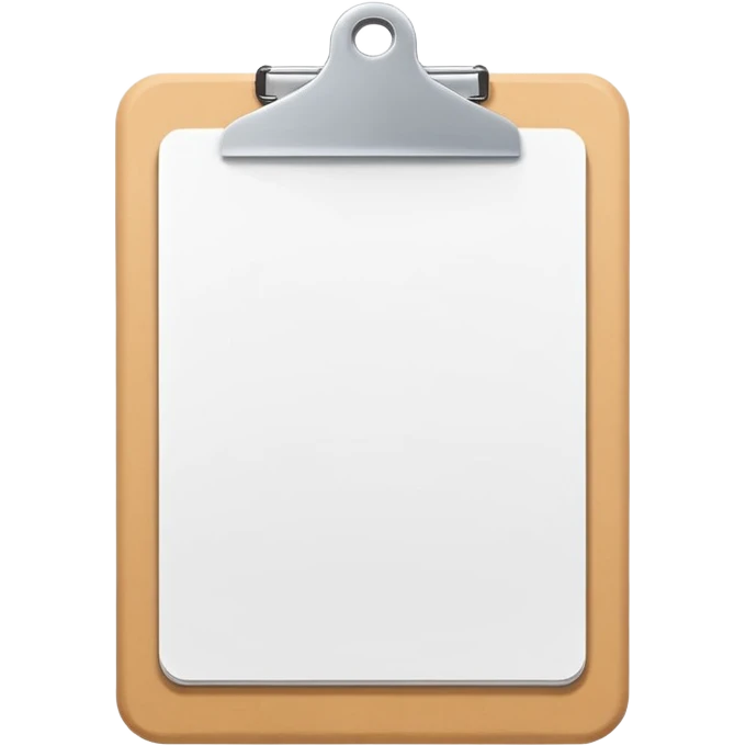 minimalistic clipboard emoji emoji
