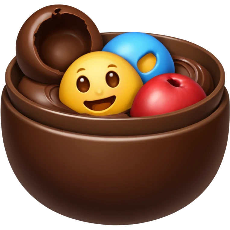 chocolate bowls emoji