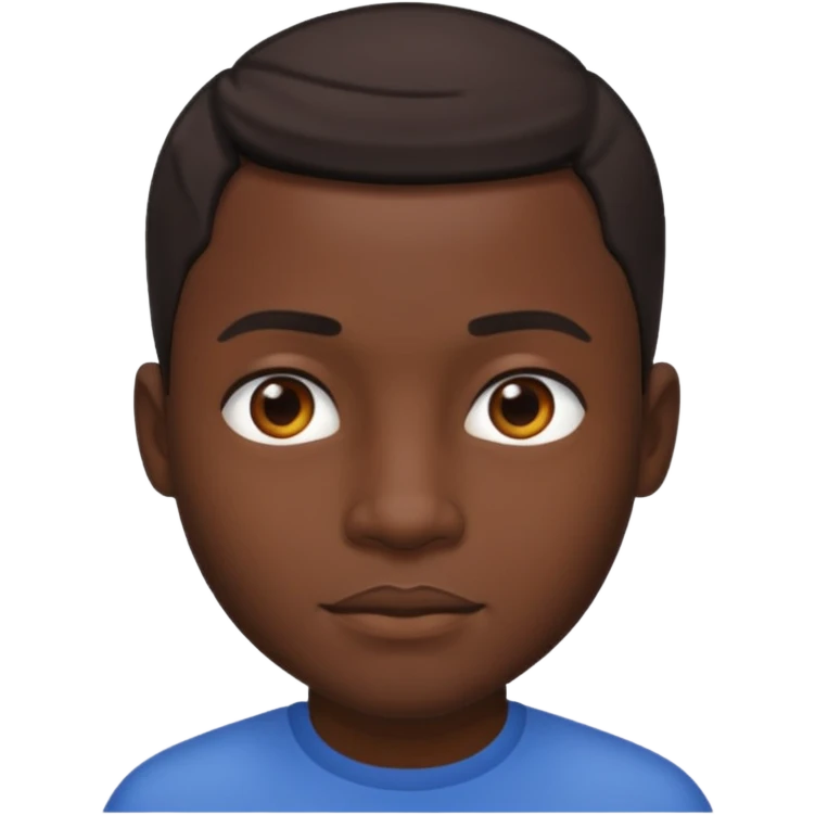 Black man emoji