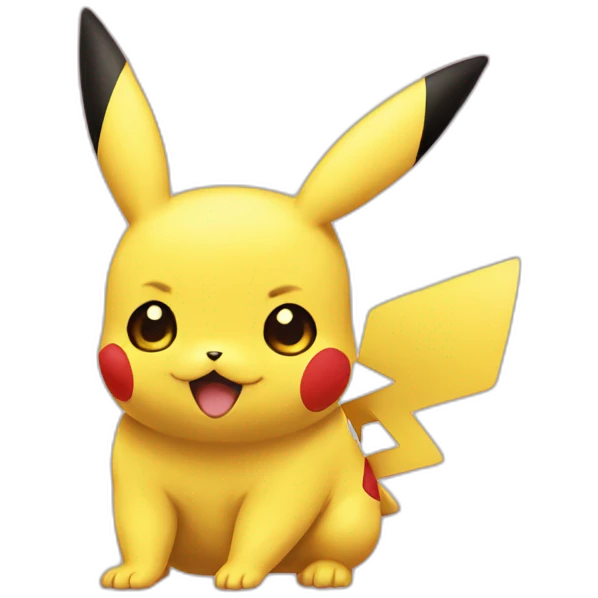 pikachu et evoli bisou emoji