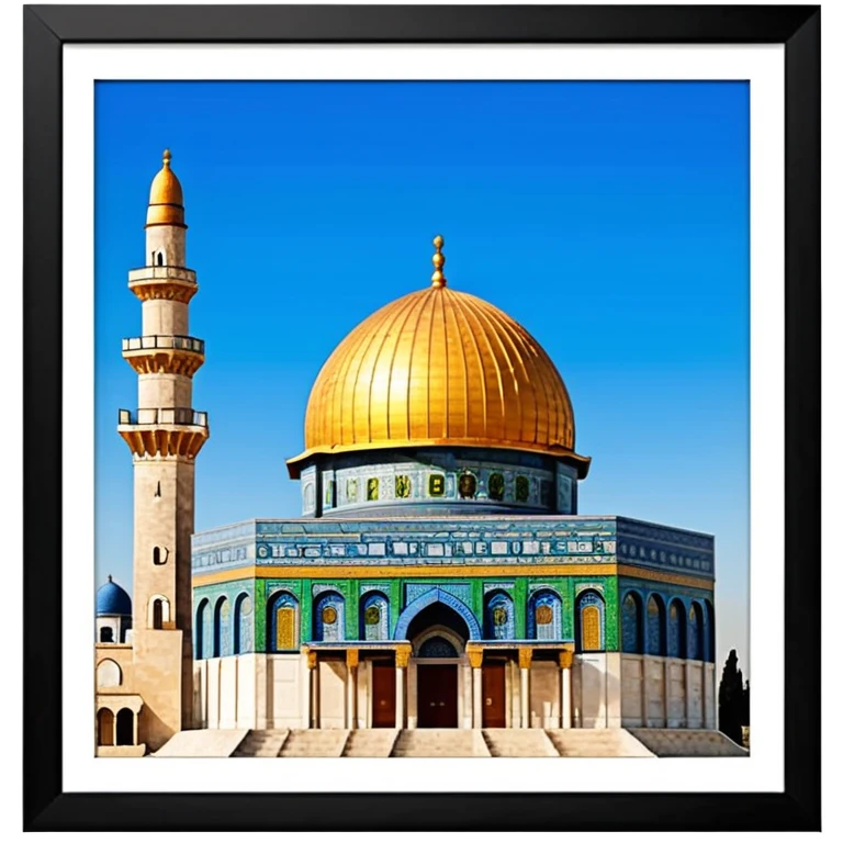 Dome of the rock, Palestine emoji