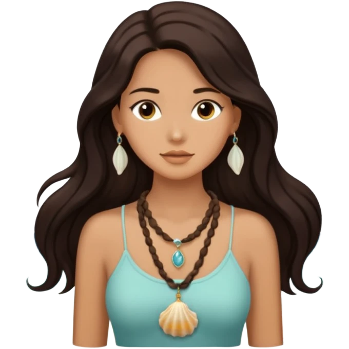 mujer del mar emoji