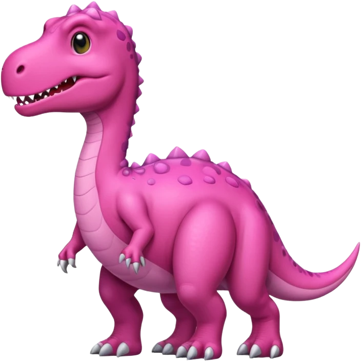 Pink Dino  emoji