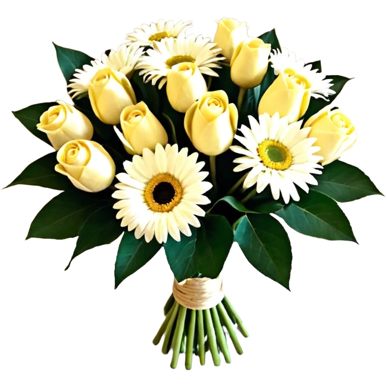 букет из ромашек emoji