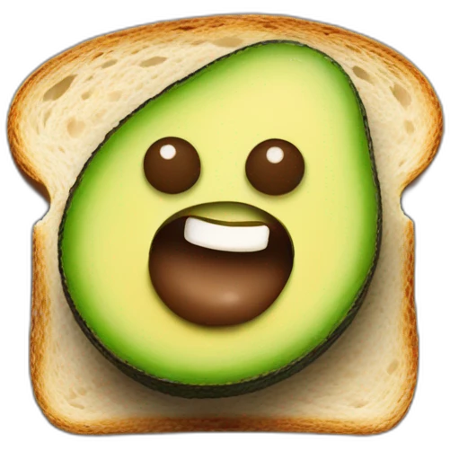 Avocado on toast  emoji