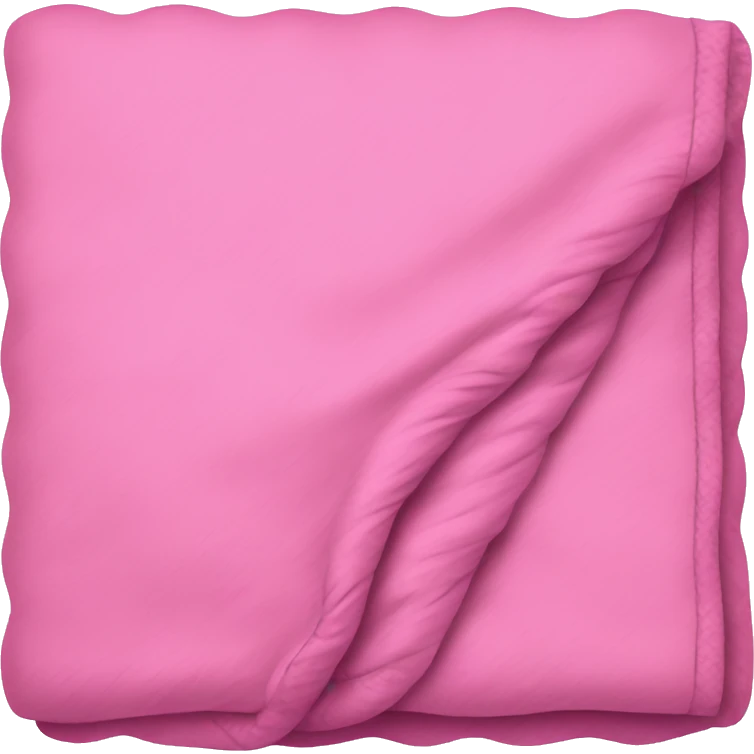 Pink blanket  emoji