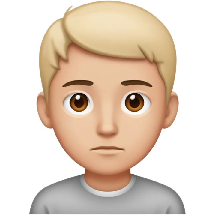person standing thinking emoji