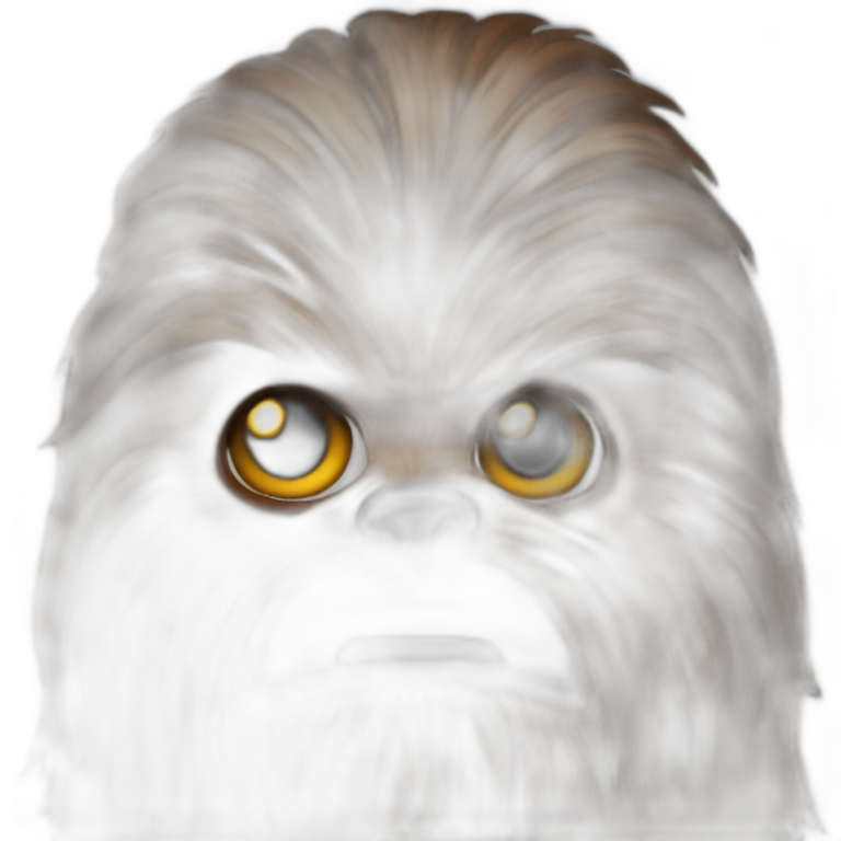 Bold Chewbacca emoji