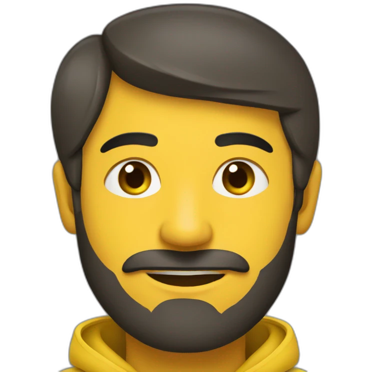 Armenian men in yellow clothing in the bus emoji