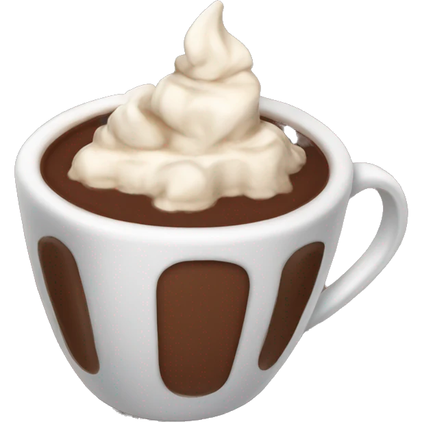 hot chocolate  emoji