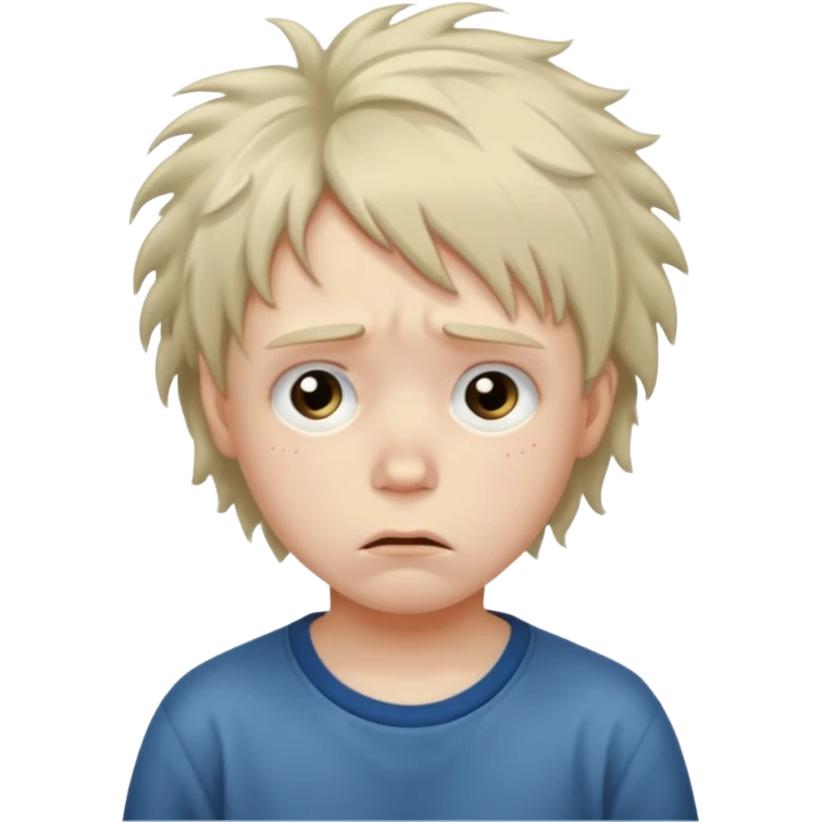 Sad kids emoji
