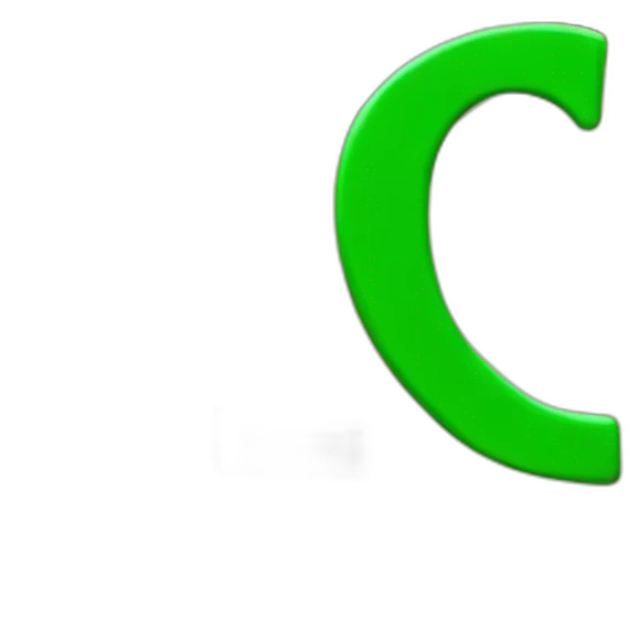 c green letter emoji
