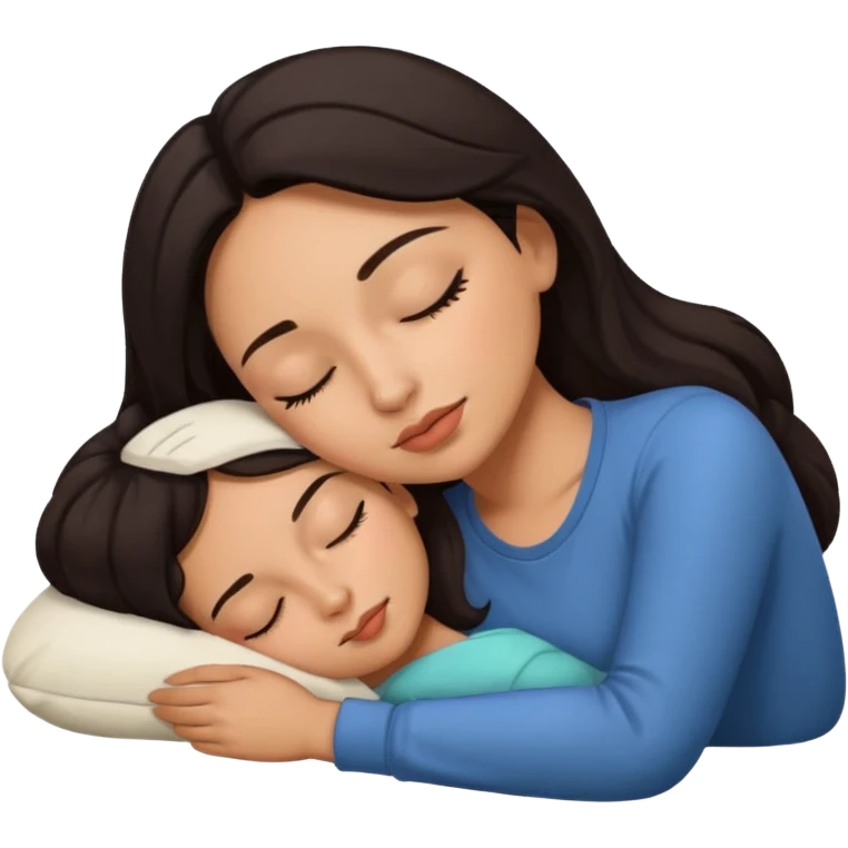 Latina baddie sleeping emoji