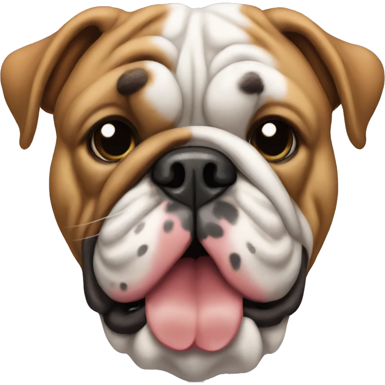 English bulldog  emoji