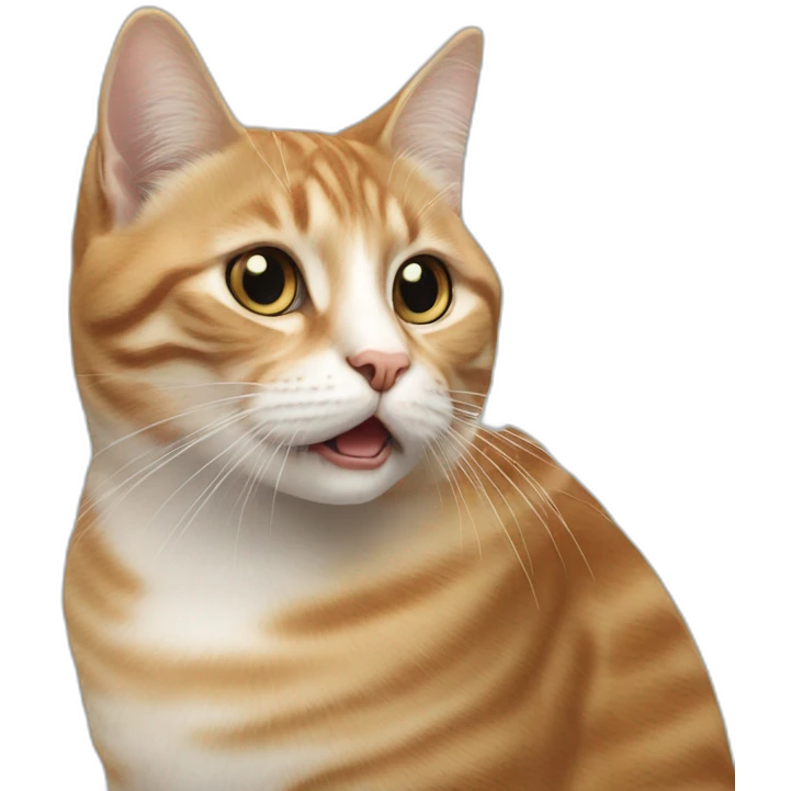 Chat a l'intérieur d'un humberger emoji