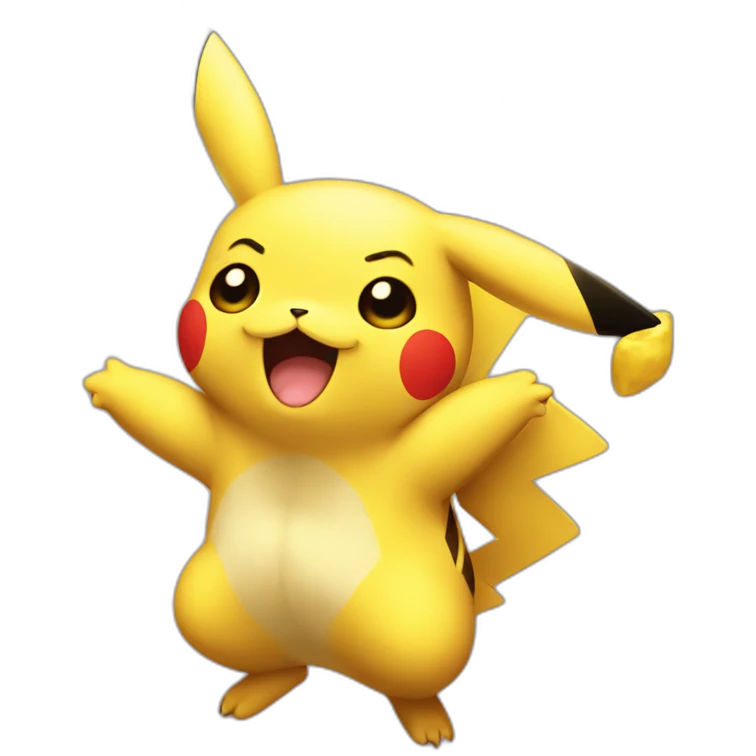 drunk pikachu emoji