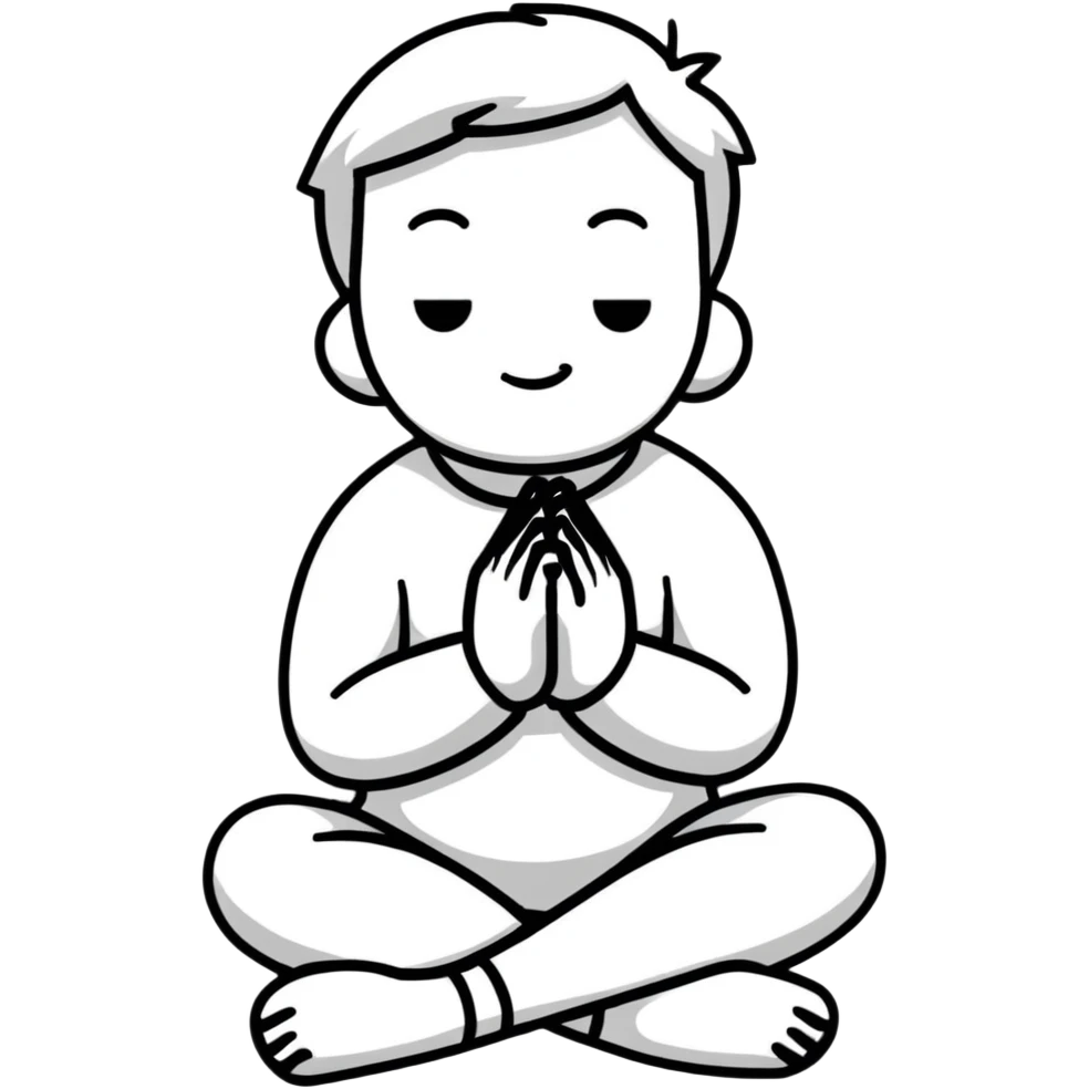 person on their knees begging with hands clasped together and pleading expression emoji