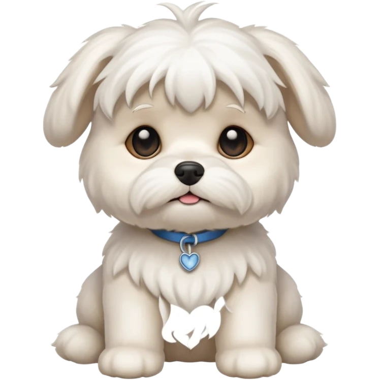 white maltese emoji