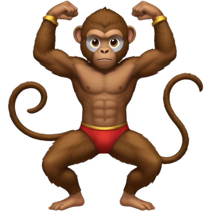 Make a black guy as a monkey emoji