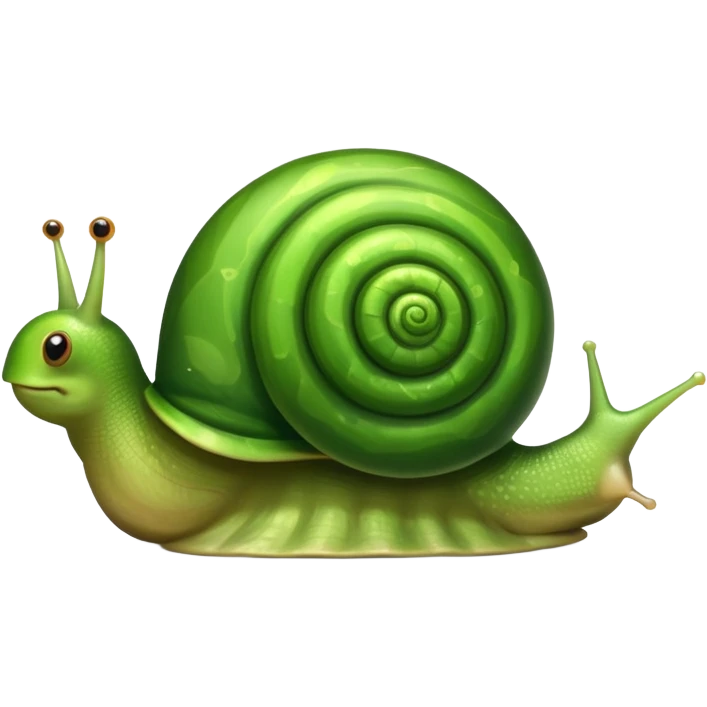 green snail emoji