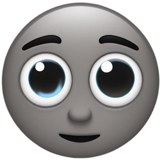 Emojis amoureux qui baisse les yeux emoji