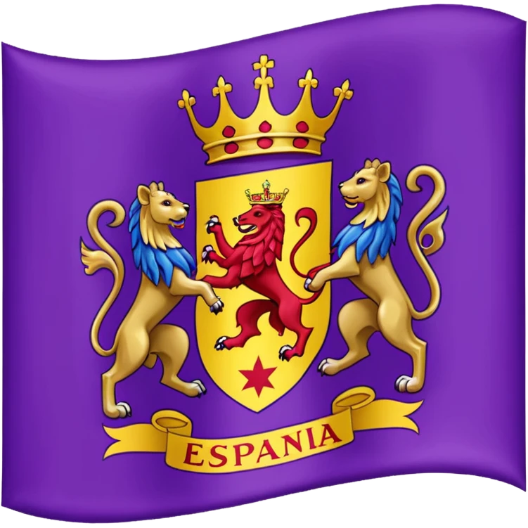 Bandera Castilla y leon españa emoji