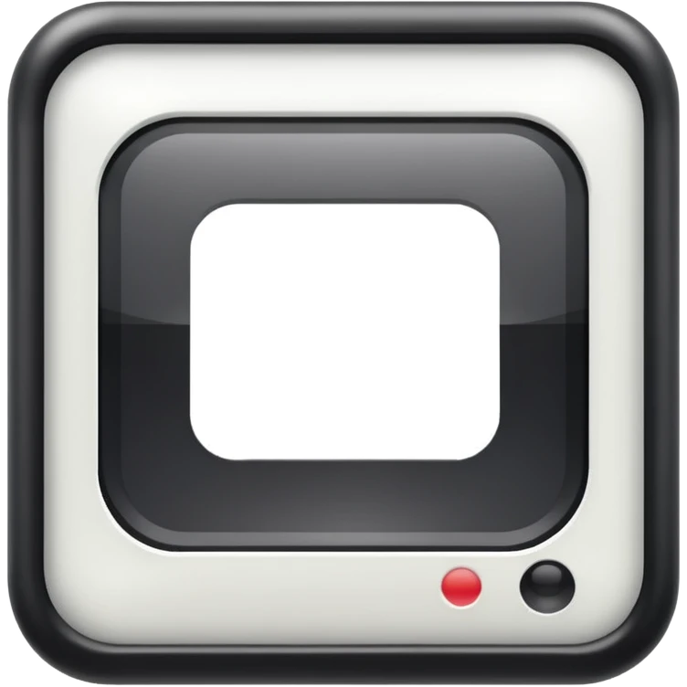 Polaroid frame emoji