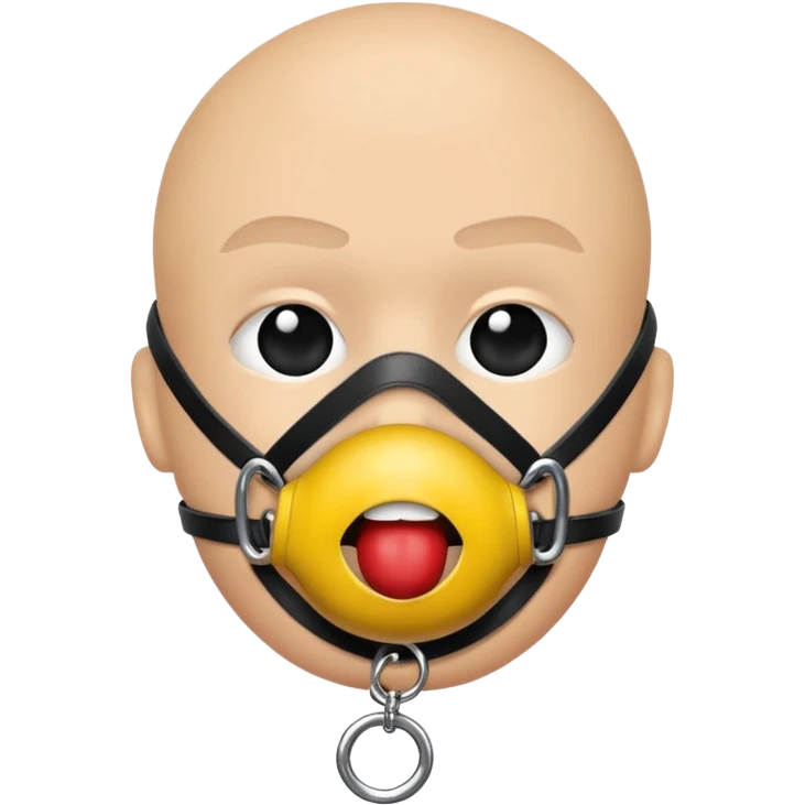 Ball gag emoji
