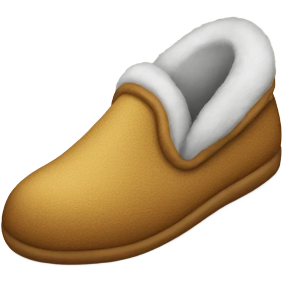 Emoji with slipper emoji