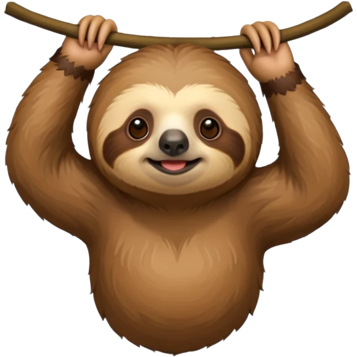 a sloth emoji