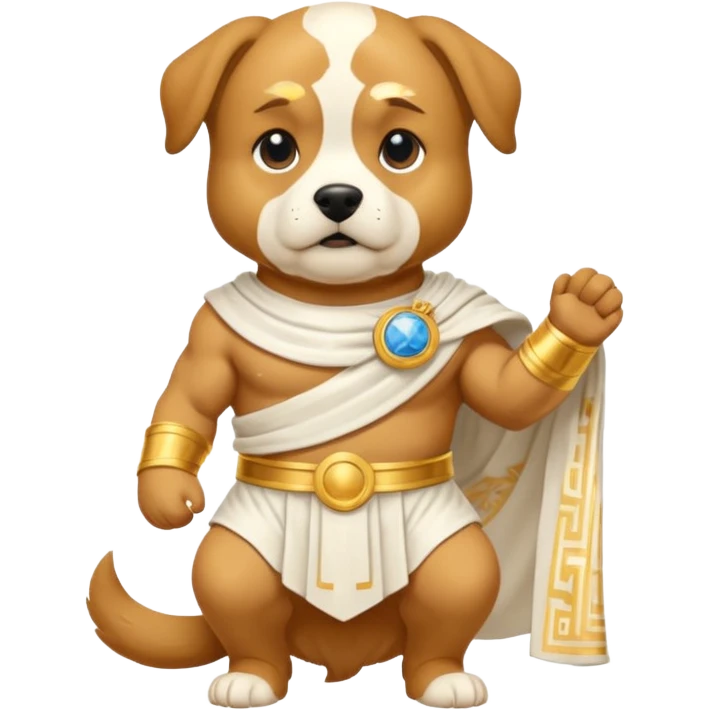 dog greek god emoji