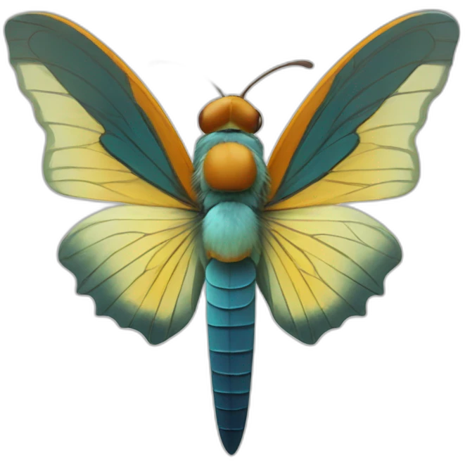 Couteau papillon emoji