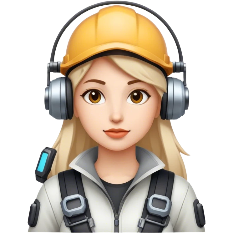 Lady tech emoji