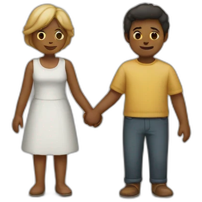 People holding hands together  emoji