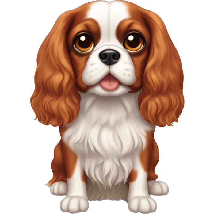 Cavalier King Charles spaniel  emoji