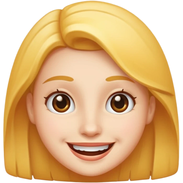 a smiling face emoji