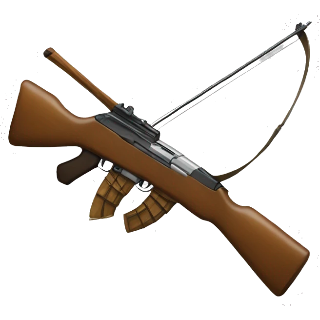 ak with a bow emoji