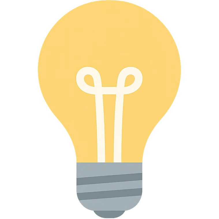 bulb emoji
