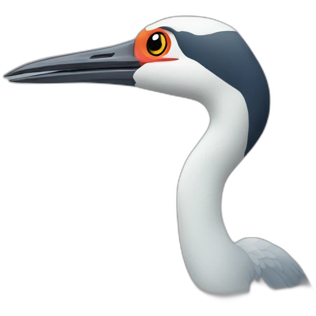 crane / bird emoji