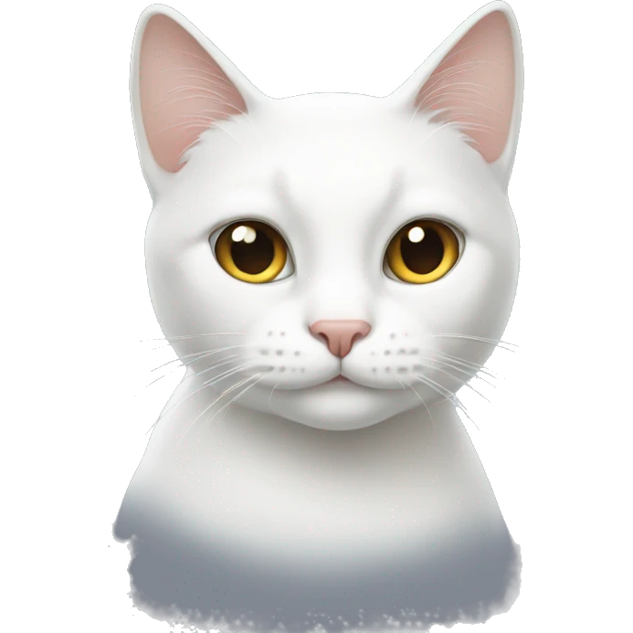 White cat emoji