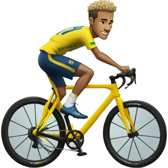 Neymar in bicycle  emoji