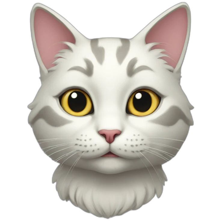 Alice in wonderland cat emoji