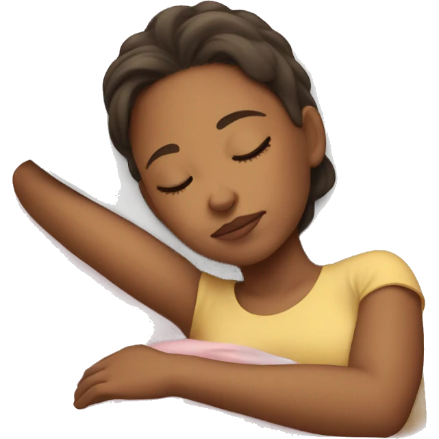 girl sleeping emoji
