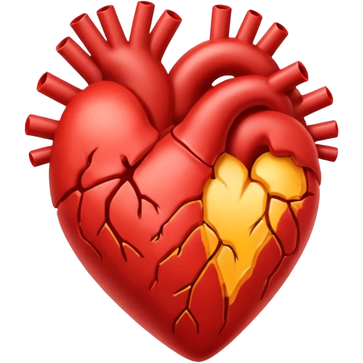 Corazón explotando emoji
