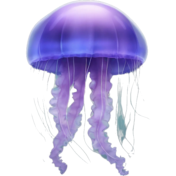 Realistic jellyfish  emoji