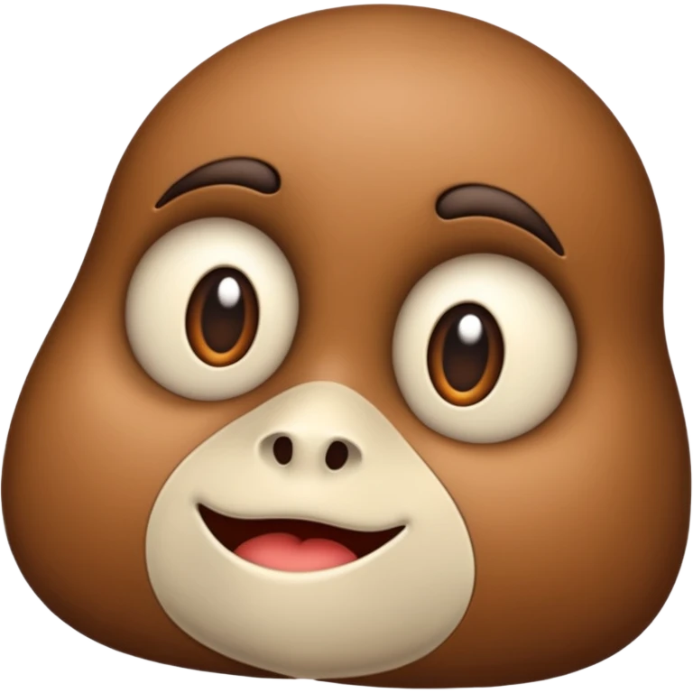 Brown innet  emoji