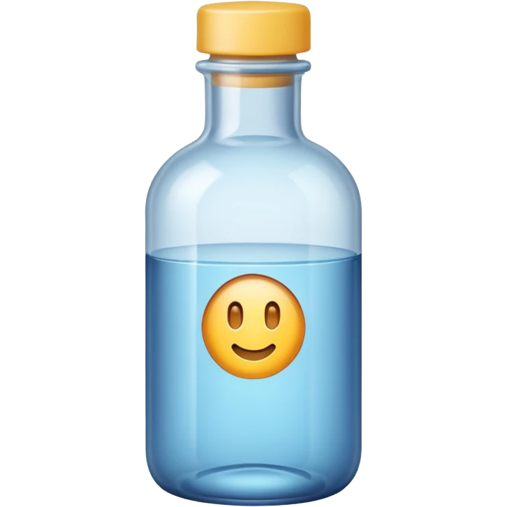 une bouteille de cristaline emoji